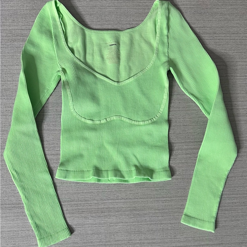 Free People-Intimately-MEG Long Sleeve Cami-Size XS/S-TP/P-NWOT-6313
